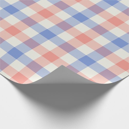 Liberty Gingham - Wrapping Paper Geschenkpapier (Ecke)