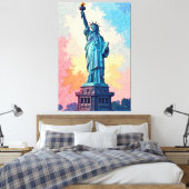 Liberty Glow Leinwanddruck (Insitu (Schlafzimmer))
