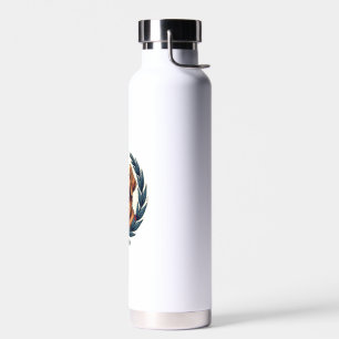 Liberty Golden Retriever Vintage Patriotisches T-S Trinkflasche