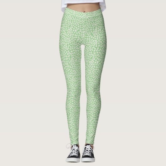 Liberty Green 1 Leggings (Vorderseite)
