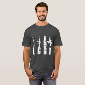 Liberty Guns Beer Texas T Parody LGBT T-Shirt (Vorne ganz)