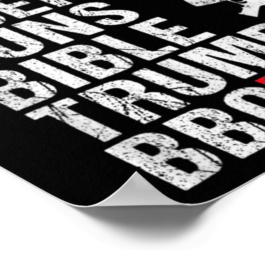 Liberty Guns Bible Trump Grillen Poster (Ecke)