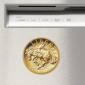 Liberty Horse Coin  Magnet (In Situ (Geschirrspüler))