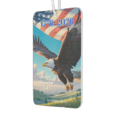 Liberty in the Air • 1776–2026 Eagle Keepsake Autolufterfrischer (Links)