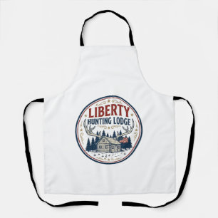Liberty Jagd Lodge Patriotisch Patriotisch Jagd  Schürze