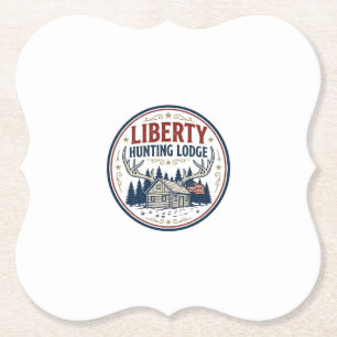 Liberty Jagd Lodge Patriotisch Patriotisch Jagd  Untersetzer