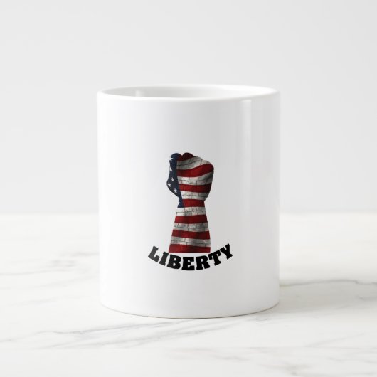 LIBERTY! Jumbo-Tasse (Vorderseite)