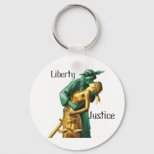 LIBERTY-JUSTICE-LESBIAN SCHLÜSSELANHÄNGER