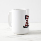 LIBERTY! KAFFEETASSE (Vorderseite Links)
