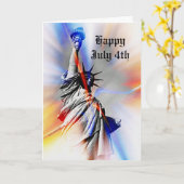 Liberty Karte (Gelbe Blume)