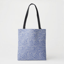 Liberty kleine weiße Blume blau Tasche