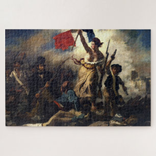 Liberty Leading - Eugène Delacroix Puzzle
