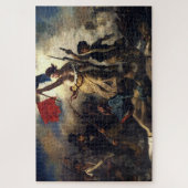 Liberty Leading - Eugène Delacroix Puzzle (Vertikal)