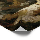 Liberty Leading the People by Delacroix - Poster (Ecke)