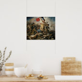 Liberty Leading the People by Delacroix - Poster (Küche)