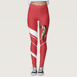 Liberty Leading the People Delacroix revolutionary Leggings
