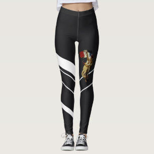 Liberty Leading the People Delacroix revolutionary Leggings