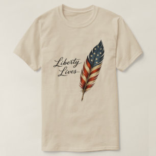 Liberty lebt Feder T-Shirt