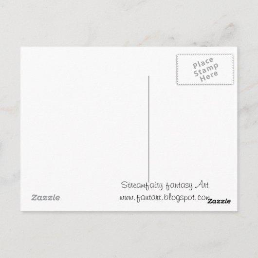 Liberty Longing Postkarte (Rückseite)