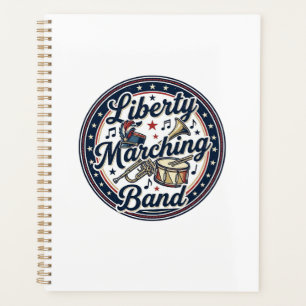 Liberty Marching Band Patriotischer Patriotischer Planer