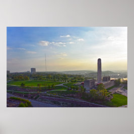 Liberty Memorial, Kansas City, Missouri, Abend Poster