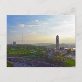 Liberty Memorial, Kansas City, Missouri, Abend Postkarte