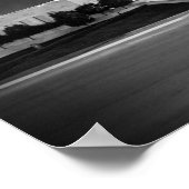 Liberty Memorial, Kansas City, Missouri BW Poster (Ecke)