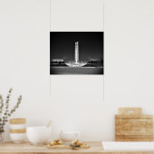 Liberty Memorial, Kansas City, Missouri BW Poster (Küche)