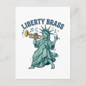 Liberty Messing Postkarte (Vorderseite)