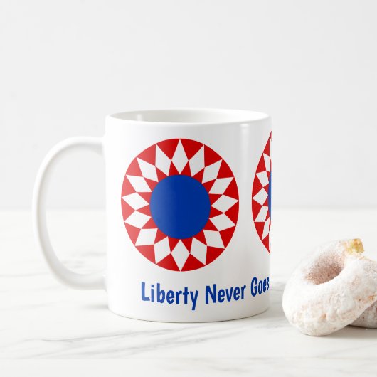 Liberty Never Goes Out of Style Becher!!! Kaffeetasse (Mit Donut)