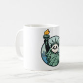 Liberty Panda Kaffeetasse (Vorderseite Links)