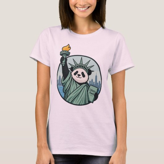 Liberty Panda T-Shirt (Vorderseite)
