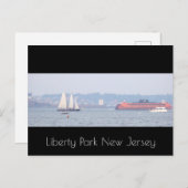 Liberty Park New Jersey Postcard Postkarte (Vorne/Hinten)