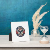 Liberty Patch Patriotischer Stickerei-Patch Fotoplatte (InSitu)