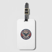 Liberty Patch Patriotischer Stickerei-Patch Gepäckanhänger (Vorderseite Vertikal)