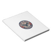 Liberty Patch Patriotischer Stickerei-Patch Notizblock (angewinkelt)