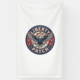 Liberty Patch Patriotisches Patch Stickerei Banner