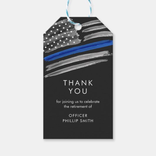 LIBERTY Police Enforcement Rentirement Party Geschenkanhänger (Vorderseite)