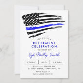 LIBERTY Police Military Retirement Party Einladung (Vorderseite)