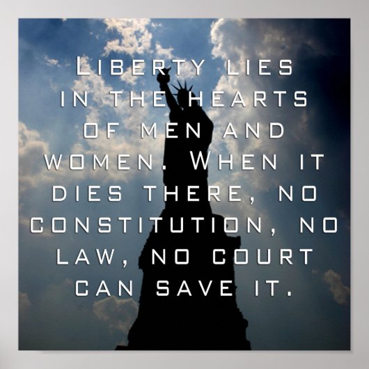 Liberty Poster (Vorne)