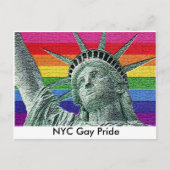 Liberty Pride Postkarte (Vorderseite)
