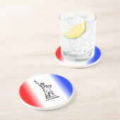 Liberty Red Blue Stripe Untersetzer (Seite)
