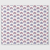 Liberty-Regenbogen-Geschenkverpackungspapier Geschenkpapier (Flach)