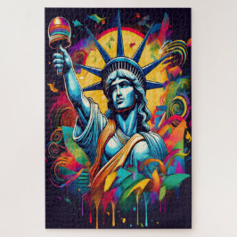 Liberty Rising – Eine kühne moderne Hommage an die Puzzle