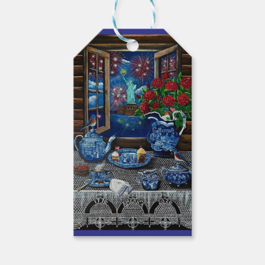 Liberty’s Tea Time Delight! Geschenkanhänger (Vorderseite)
