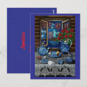 Liberty’s Tea Time Delight! Postkarte (Vorne/Hinten)