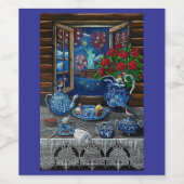 Liberty’s Tea Time Delight! Weinetikett (Einzelnes Label)