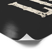 Liberty-Schädel und Adler Poster (Ecke)