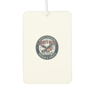 Liberty Skate Patriotisches Patriotes Skateboard V Autolufterfrischer