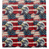 Liberty Soars Curtain Eagle Pride for Your Home Duschvorhang (Vorderseite)